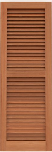 Louvered Asheville Shutter