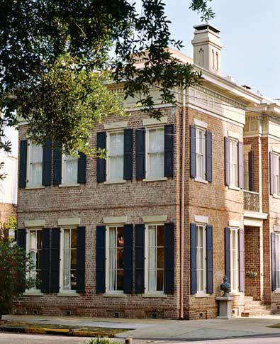 Custom wooden shutters